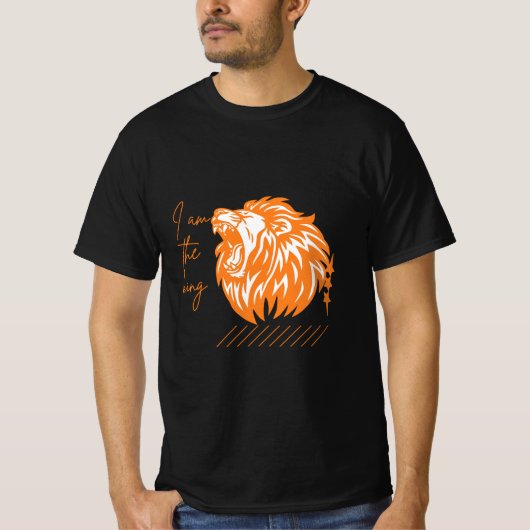 Je suis le t-shirt du lion roi (Devant)