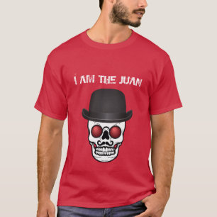 Je suis le T-shirt Juan avec le crâne Casquette De