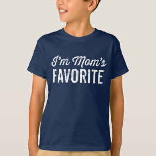 Je suis le T-shirt préféré de la maman