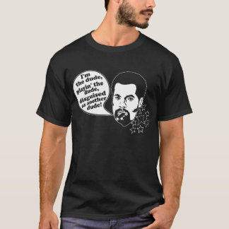 Je suis le type jouant le T-shirt de type