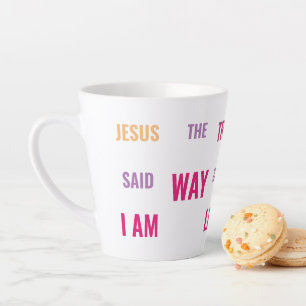 Je suis le Way Latte Mug en couleurs vives