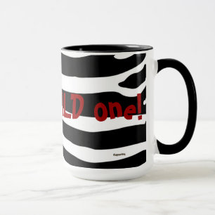 Je suis le Wild One (noir) Large Mug