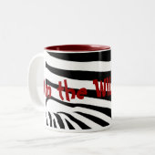 Je suis le Wild One (rouge) Mug (Devant gauche)