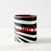 Je suis le Wild One (rouge) Mug (Centre)