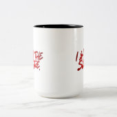 JE SUIS L'ÉPOUVANTE – Mug Café & Thé Audacieux & S (Centre)