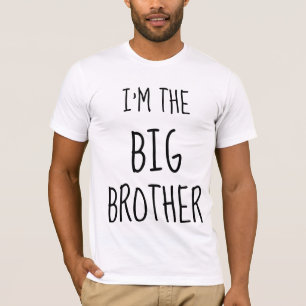 JE SUIS LES GRANDS T-shirts FRÈRE