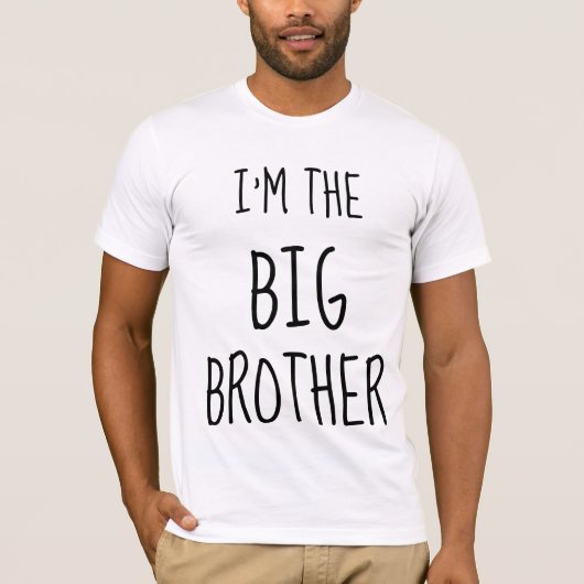 JE SUIS LES GRANDS T-shirts FRÈRE (Devant)