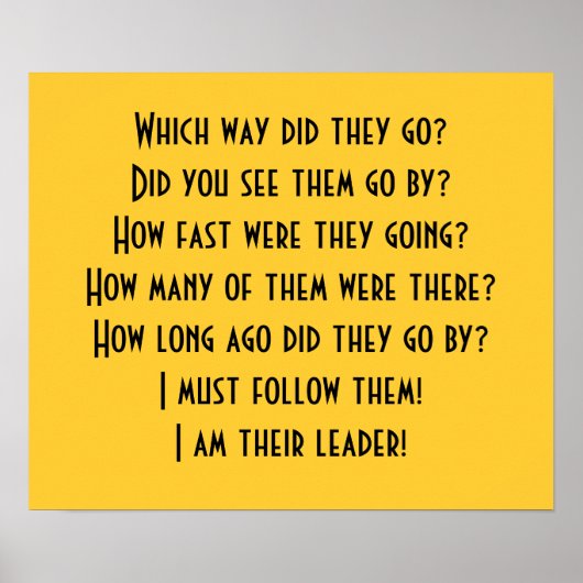 Je suis leur chef ! Affiche (Devant)