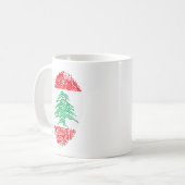 Je Suis Libanais Café Mug (Devant gauche)