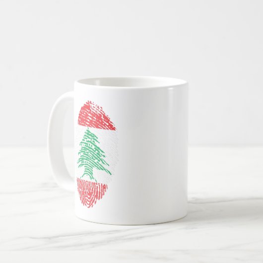 Je Suis Libanais Café Mug (Devant gauche)