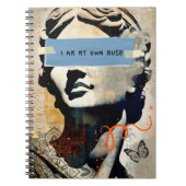 JE SUIS MA PROPRE MUSE - Journal Carnet (Devant)