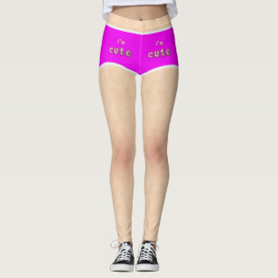 Je suis mignon poignets roses Legging