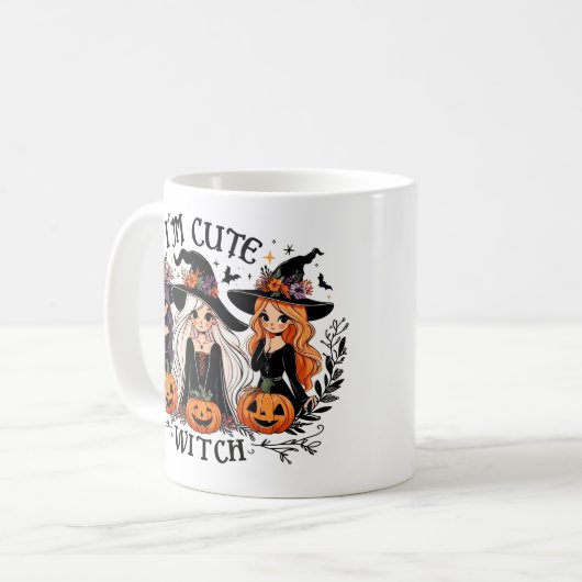 Je suis mignonne sorcière Mug (Devant gauche)