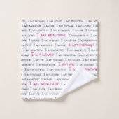 Je suis MOI (Gant de toilette)