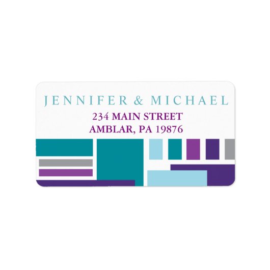 JE SUIS MON BELOVVÉ Étiquette d'adresse de retour (Devant)