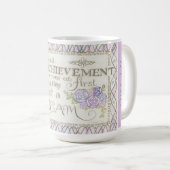 Je Suis Motivé - La plus grande réussite Mug (Devant droit)