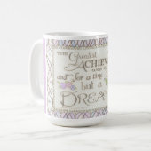 Je Suis Motivé - La plus grande réussite Mug (Devant gauche)