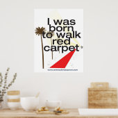 Je suis né 2 marcher le poster du tapis rouge (Cuisine)