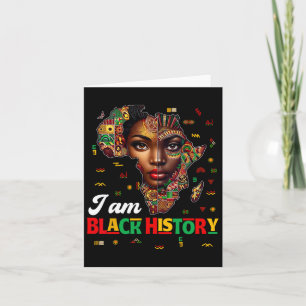Je Suis Noir Histoire Mois Carte Afrique African P