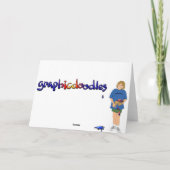 "Je suis nuts au sujet de vous !" carte de (Dos)