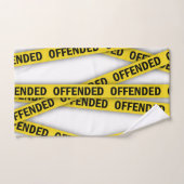 Je suis offensé que la police ne croise pas (Serviette à main)