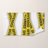 Je suis offensé que la police ne croise pas (Serviette à main)