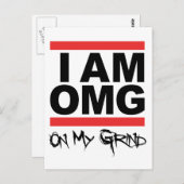 Je suis OMG Carte postale (Devant / Derrière)