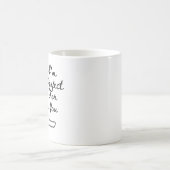 Je suis parfait pour vous Mug de café de chien - a (Centre)