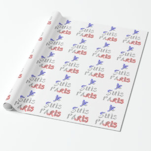 Je suis Paris Art Print Cadeaupapier