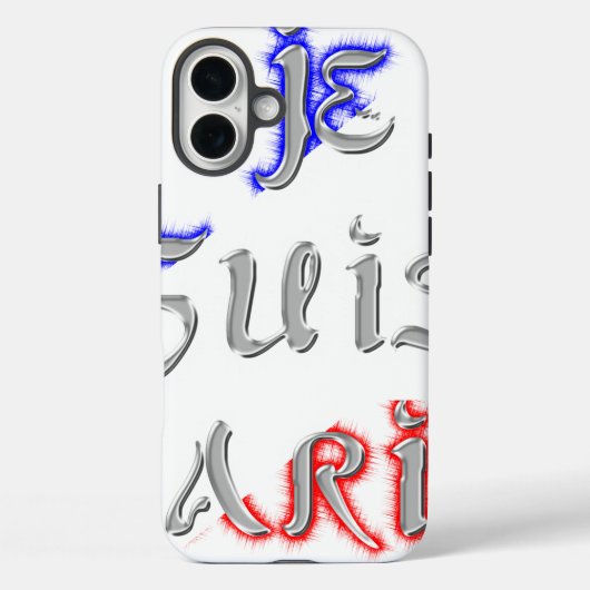 Je Suis Paris Ik hou van Parijs Case-Mate iPhone Case (Achterkant)