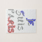 Je Suis Paris Ik hou van Parijs Legpuzzel (Horizontaal)