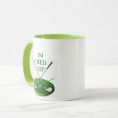 Je SUIS PIQUÉ OUTRE DE LA TASSE de GOLF (Devant gauche)