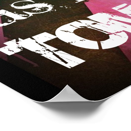 "Je suis plus fort..." Affiche de remise en forme  (Coin)