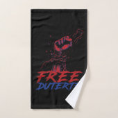 Je Suis Pour Duterte Free DU30 Free Duterte (Serviette à main)
