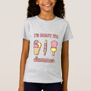 Je suis prêt pour le T-Shirt de glace drôle d'été
