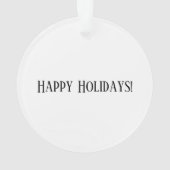 Je suis prêt pour les Fêtes, si ? ! (dos)