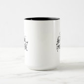 Je suis Pro-Solitude Deux Tons Mug 15oz (Centre)