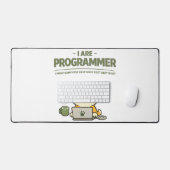 Je Suis Programmeur Beep Boop Tapis de Bureau Drôl (Clavier et souris)