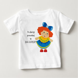 Je suis promu au T-shirt bébé de la grande soeur