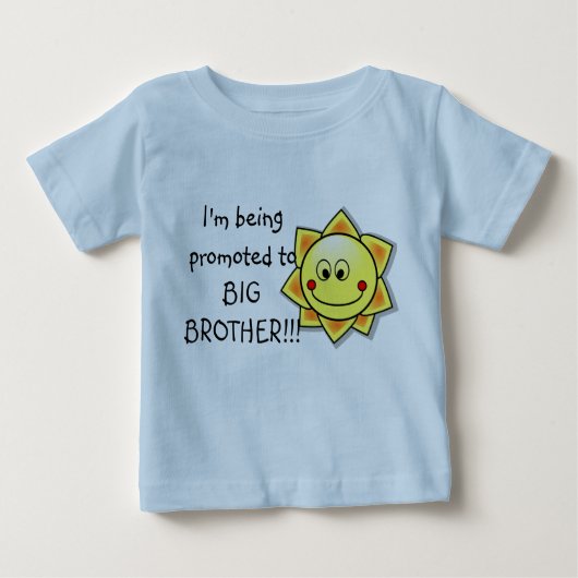 Je suis promu en T-shirt bébé Big Brother (Devant)