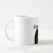 Je suis Purrfect mignonne Mug de chat noir (Gauche)