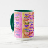 JE SUIS QUE JE SUIS Café Mug (Devant gauche)