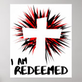 "Je suis racheté" Affiche murale (Devant)