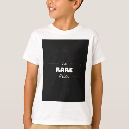 Je suis Rare Piece Tranding T-Shirt (Devant)