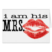 Je suis Sa Madame. (Devant Horizontal)