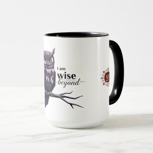 Je suis sage" Mug Motivationnel - Sip with Self Kn (Devant droit)