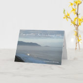 Je suis sans voix, carte de condoléances (Fleur jaune)