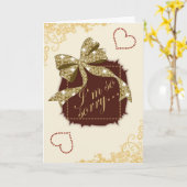 Je suis si désolé… Carte (Fleur jaune)