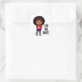 JE SUIS SI FUTÉ ! Autocollants de fille (Sac)