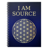Je suis Source Flower of Life Journal (Devant)